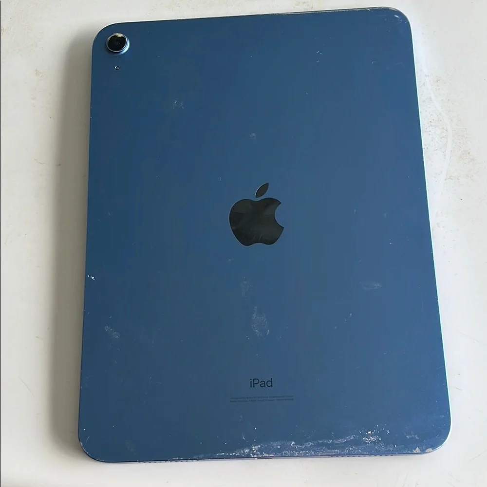 Blue iPad 11th generation
